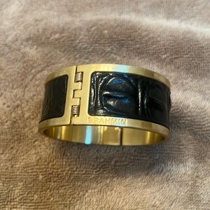 Brahmin Leather Insert Bangle